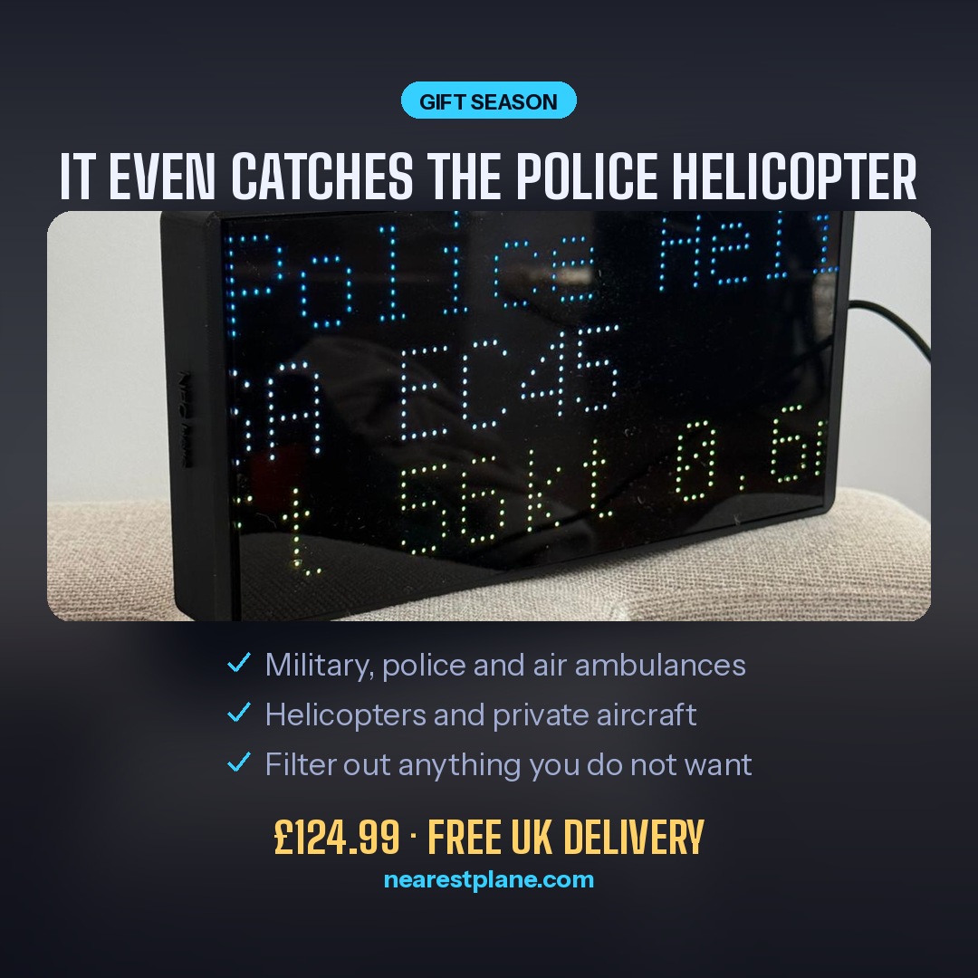 It even catches the police helicopter