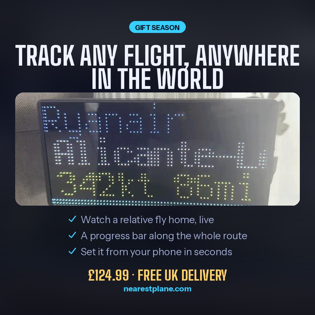 Track any flight, anywhere in the world